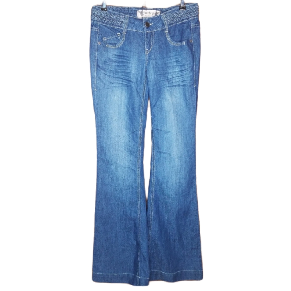 Free Style Revolution Flare Denim Jeans Size 3